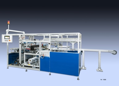 Horizontal form/fill/seal machine